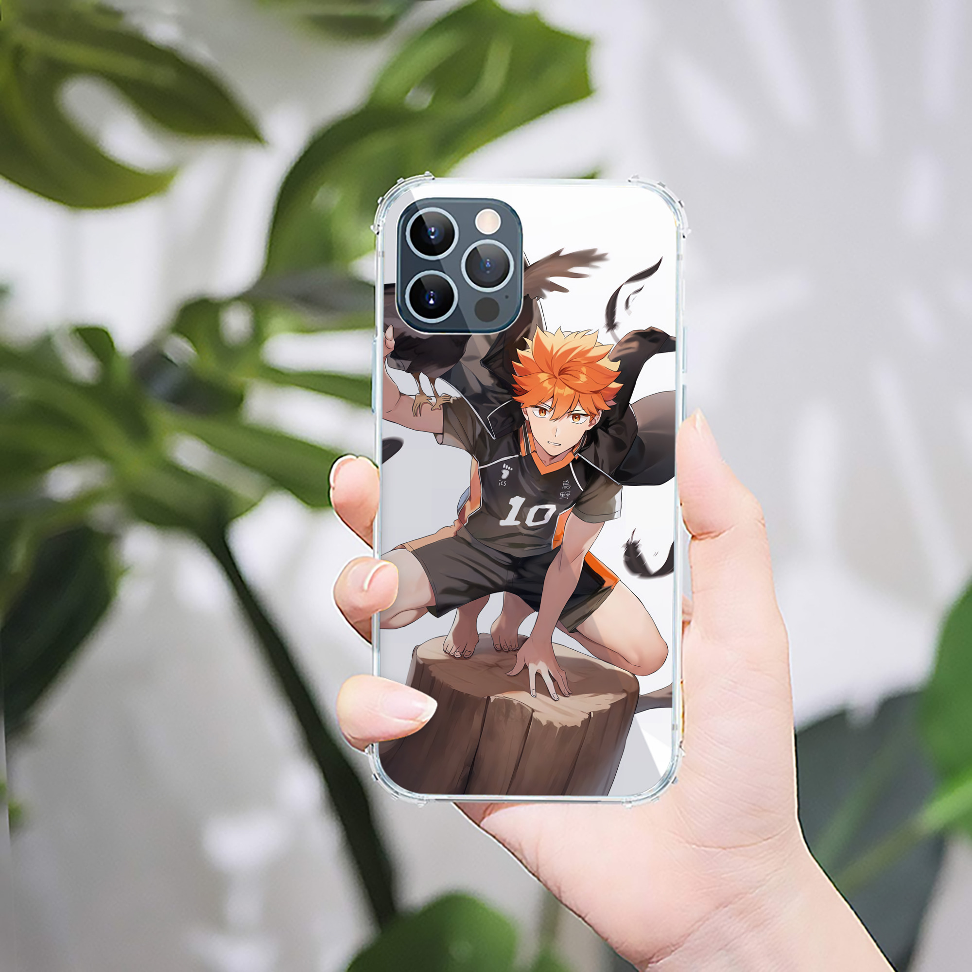 （画像用） ハイキュー!! Haikyu!! 【iPhone 12シリーズ対応】透明スマホケース（クリアソフトケース）